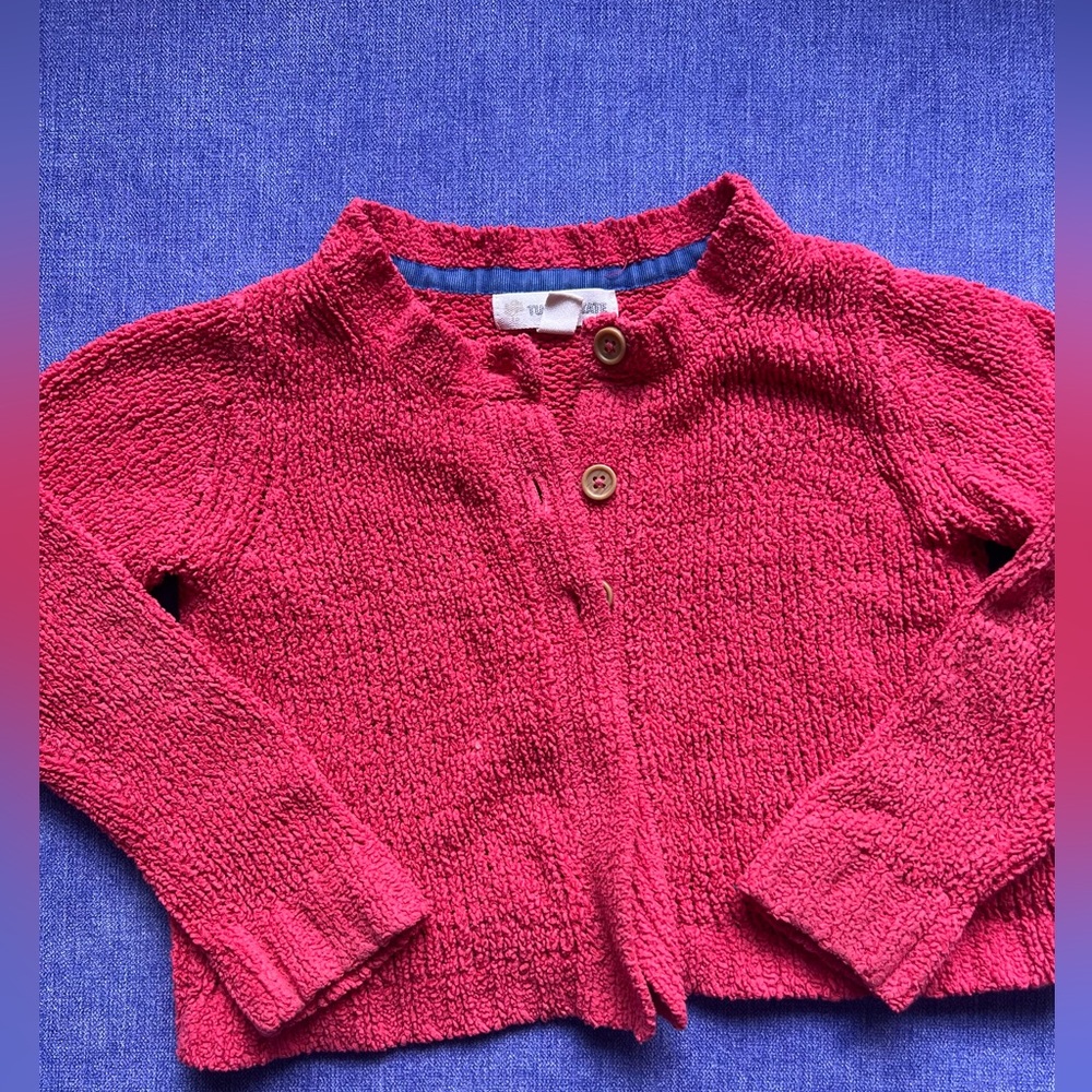 Tucker & Tate Girls Terrycloth Sweater
